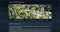 Desktop Screenshot of janecassphotographs.com